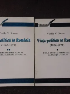 VIATA POLITICA IN ROMANIA - VASILE V. RUSSU  2 VOLUME