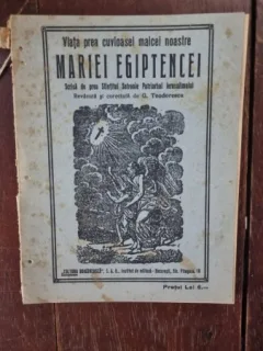 Viata prea cuvioasei maicei noastre Mariei Egiptencei