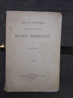 Viata si activitatea dascalului de cantari Macarie Ieromonahul - M. Popescu