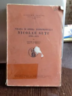 VIATA SI OPERA ECONOMISTULUI ALEXANDRU D. MORUZI - VICTOR SLAVESCU