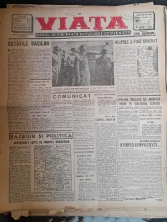 Viata, ziarul de dimineata al tuturor cetatenilor nr.885/1943, an III