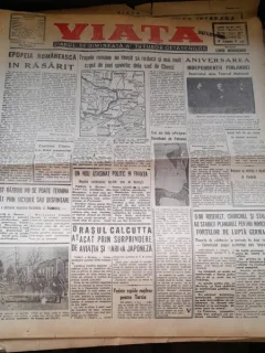 Viata, ziarul de dimineata al tuturor cetatenilor nr.908/1943, an III