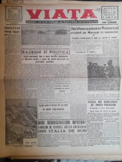 Viata, ziarul de dimineata al tuturor cetatenilor nr.905/1943, an III