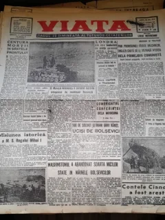 Viata, ziarul de dimineata al tuturor cetatenilor nr.916/1943, an III
