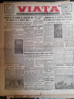 Viata, ziarul de dimineata al tuturor cetatenilor nr.923/1943, an III