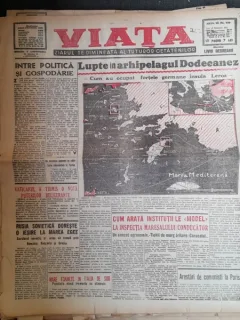 Viata, ziarul de dimineata al tuturor cetatenilor nr.928/1943, an III