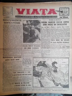 Viata, ziarul de dimineata al tuturor cetatenilor nr.939/1943, an III