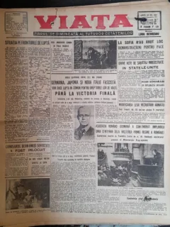 Viata, ziarul de dimineata al tuturor cetatenilor nr.957/1943, an III