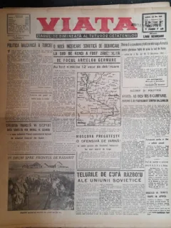 Viata, ziarul de dimineata al tuturor cetatenilor nr.958/1943, an III