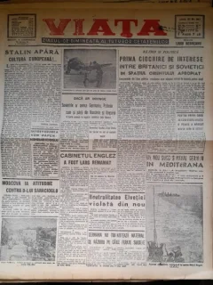 Viata, ziarul de dimineata al tuturor cetatenilor nr.967/1943, an III