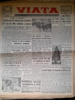 Viata, ziarul de dimineata al tuturor cetatenilor nr.971/1943, an III