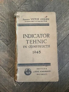 Victor Asquini - Indicator tehnic in constructii (1945)