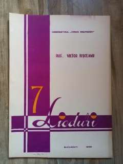 Victor Iusceanu - Lieduri
