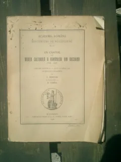 Vieata culturala a romanilor din Bucovina 1774-1857 - I. Nistor
