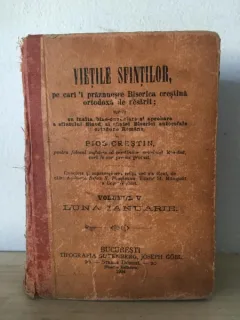 Vietile Sfintilor Volumul V Luna Ianuarie