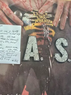 Vinil. W.A.S.P., Animal