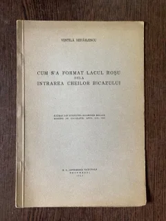 Vintila Mihailescu Cum s-a format Lacul Rosu dela intrarea Cheilor Bicazului (1941)