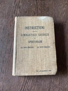 Virgil Badulescu - Instructiuni asupra gimnasticei suedeze si scriitorilor
