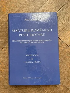 Virgil Candea - Marturii romanesti peste hotare, volumul 4