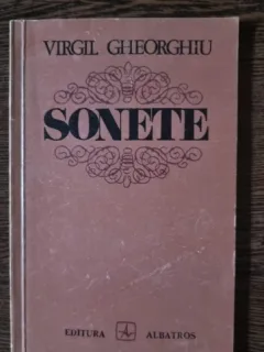 Virgil Gheorghiu - Sonete (cu dedicatie de la autor)