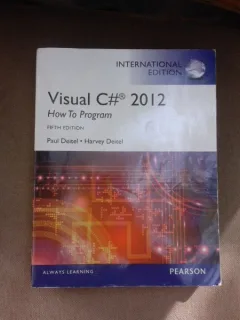 Vizual C# 2012, How t0 program - Paul Deitel