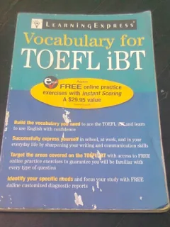 VOCABULARY FOR TOEFL IBT  (CARTE IN LIMBA ENGLEZA)