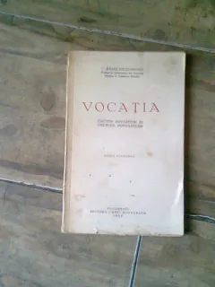 VOCATIA - C. RADULESCU MOTRU