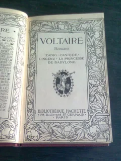 Voltaire - Zadig. Candide. L'ingenu. La Princesse de Babylone  (carte in limba franceza)
