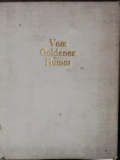 VOM GOLDENEN HUMOR -HANS OSTWALD