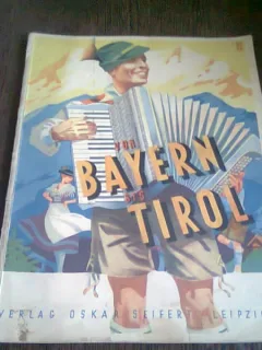 VON BAYERN BIS TIROL - GUSTAV KANTER   dE LA BAVARIA LA TIROL, PARTITURI CANTECE ACORDEON)
