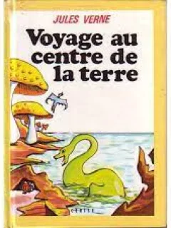 VOYAGE AU CENTRE DE LA TERRE - JULES VERNE  (CARTE IN LIMBA FRANCEZA)