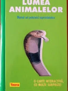 VREAU SA STIU. LUMEA ANIMALELOR   (CARTE INTERACTIVA)