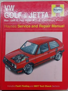 VW Golf & Jetta Haynes Service and Repair Manual