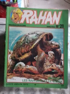 WANDAKA LES NAH-JAKS ET LE GOHAK. RAHAN NR.21  (WANDAKA, NAH-JAKS SI GOHAK)