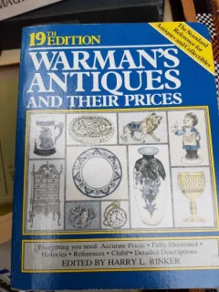 Warman's Antiques and Their Prices 19th Edition