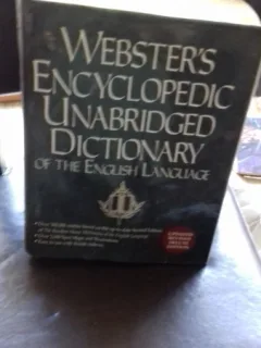 WEBSTER'S ENCICLOPEDIC UNABRIDGED DICTIONARY OF THE ENGLISH LANGUAGE