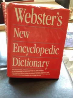 WEBSTER'S NEW ENCYCLOPEDIC DICTIONARY