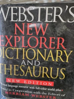 Websters New explorer dictionary and thesaurus