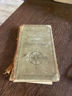 Weltatlas der deutschen buch-gemeinschaft