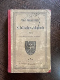 Wiener  Communal -Kalender und Stadtisches Jahrbuch 1895