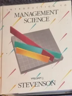William J. Stevenson - Introduction to Management Science