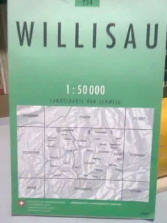 WILLISAU (SUISSE) - HARTA TURISTICA