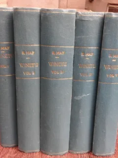 Winetu - K. May, cu un cuvant inaite de Ion Minulescu  5 volume