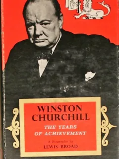 WINSTON CHURCHILL - LEWIS BROAD  (CARTE IN LIMBA FRANCEZA)