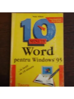 WORD PENTRU WINDOWS 95