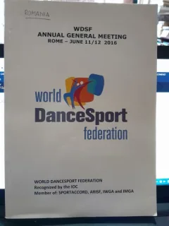 World DanceSport Federation, annual general meeting Rome-june 11/12 2016