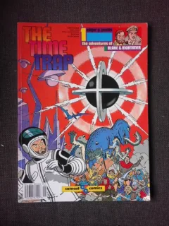 YHE TIME TRAP, THE ADVENTURES OF BLAKE AND MORTIMER, CARTE CU BENZI DESENATE, TEXT IN LIMBA ENGLEZA