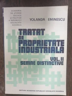 Yolanda Eminescu - Tratat de proprietate industriala. Volumul II - Semne distinctive