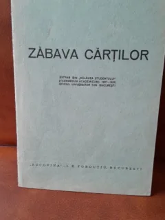 Zabava cartilor - N. Georgescu Tistu  cu dedicatia autorului