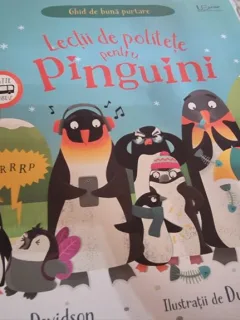 Zanna Davidson, Duncan Beedie - Lectii de politete pentru pinguini